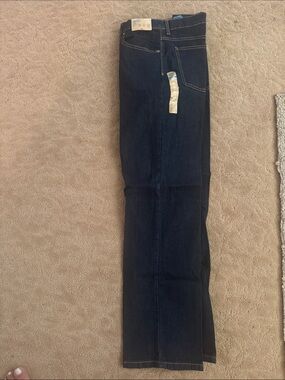 Kids Dark Wash Straight-Leg Jeans - Navy